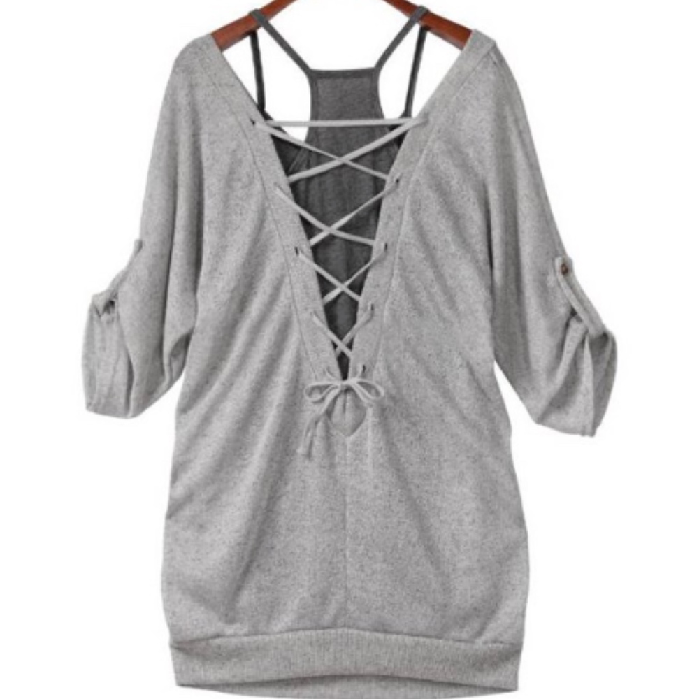 Sweatshirt w/ Cami